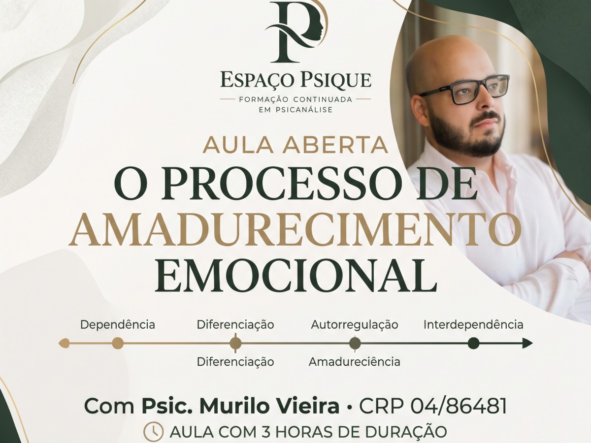 Seminário: Processo de Amadurecimento Emocional na clínica Winnicottiana